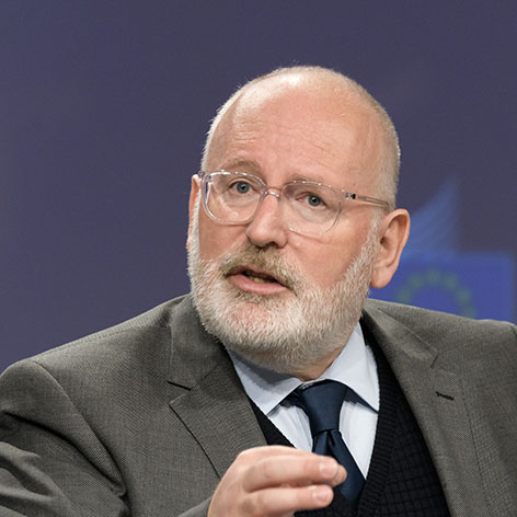 Frans Timmermans from the European Union Commission