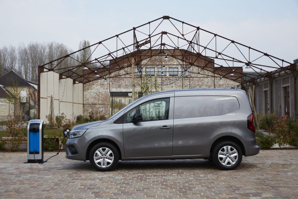 The new Renault Kangoo E TECH electric will be on display at Solutrans
