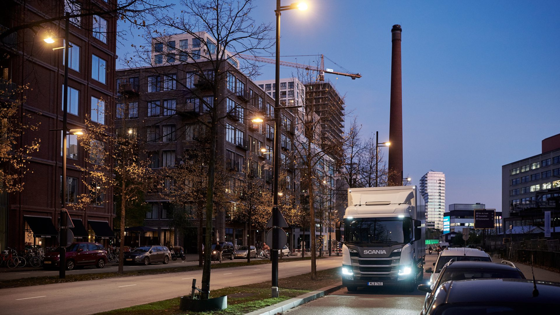 scania hybrid trucks