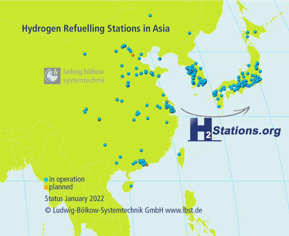 hydrogen refueling stations