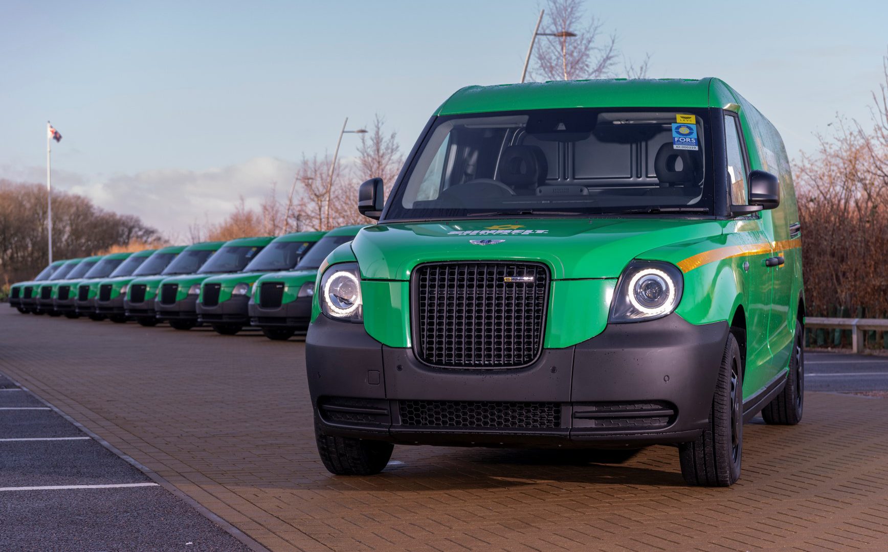 UK LEVC to provide equipment rental Sunbelt Rentals with 22 VN5