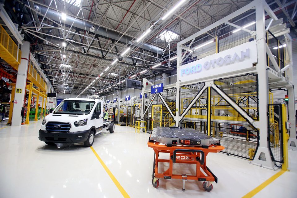 Ford is producing ETransit vans in Kocaeli, Turkey. More than 5,000