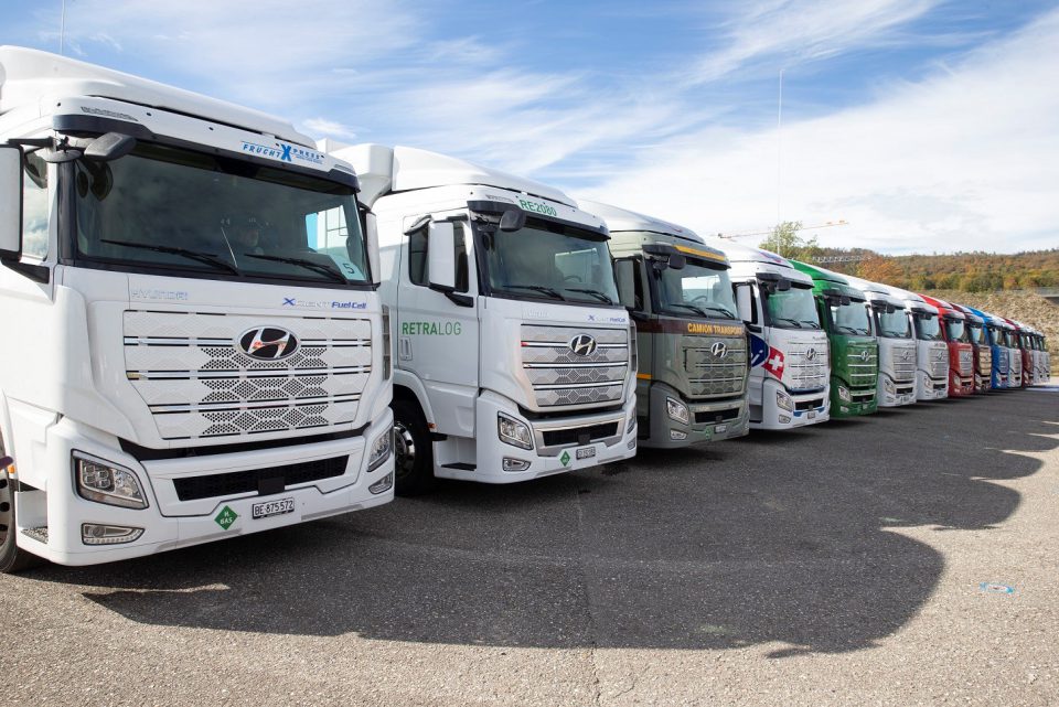 hyundai fuel cell trucks