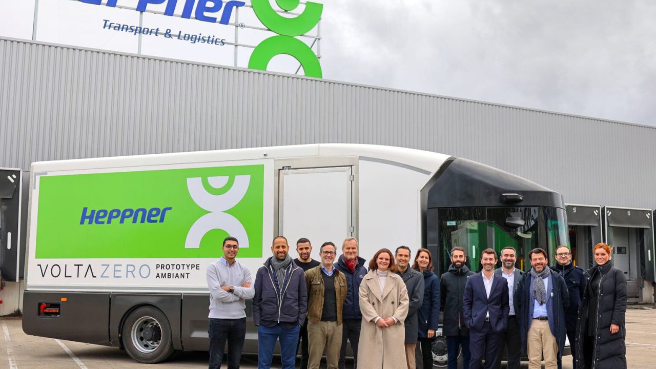 France, Heppner to rely on a Volta Zero with Truck as a Service charging infrastructure