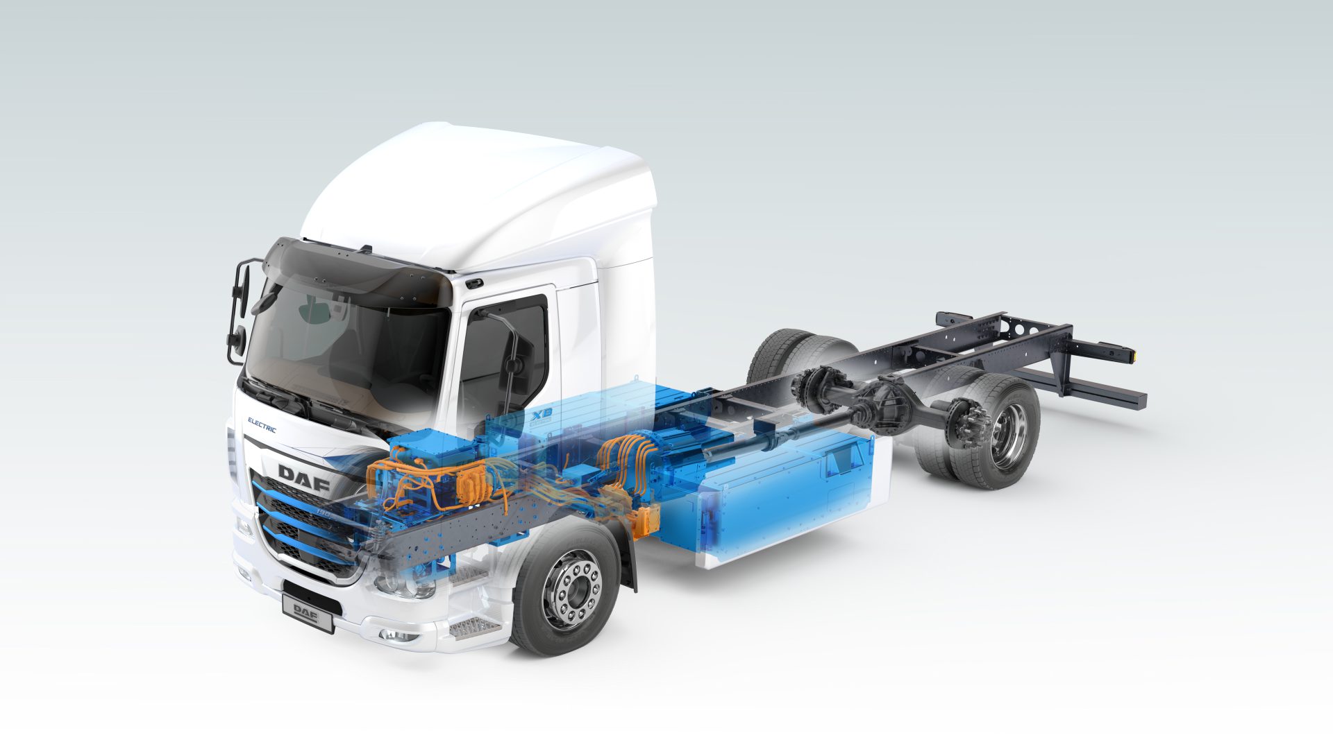 DAF shows two new electric trucks to launch in 2023