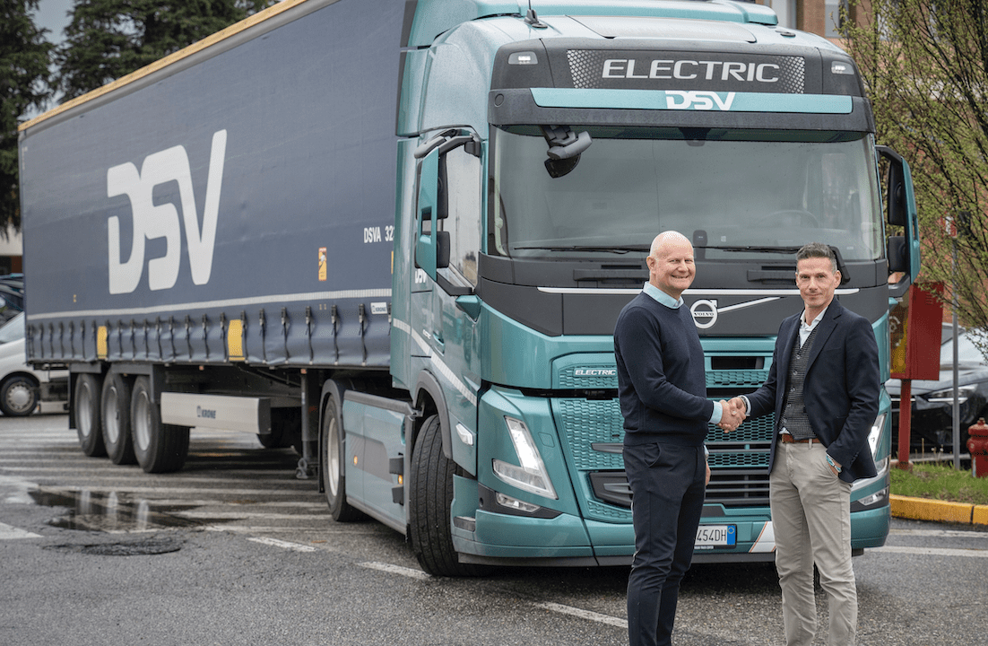 DSV to test Volvo electric trucks in Milan, Italy