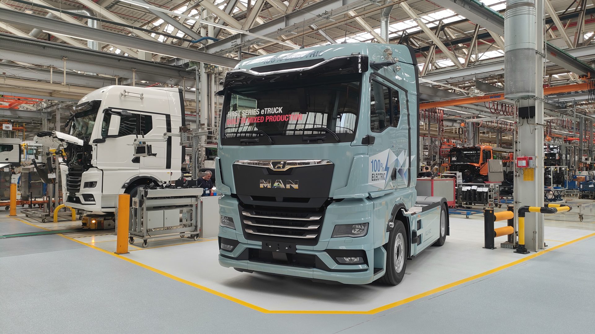 man etruck serial production